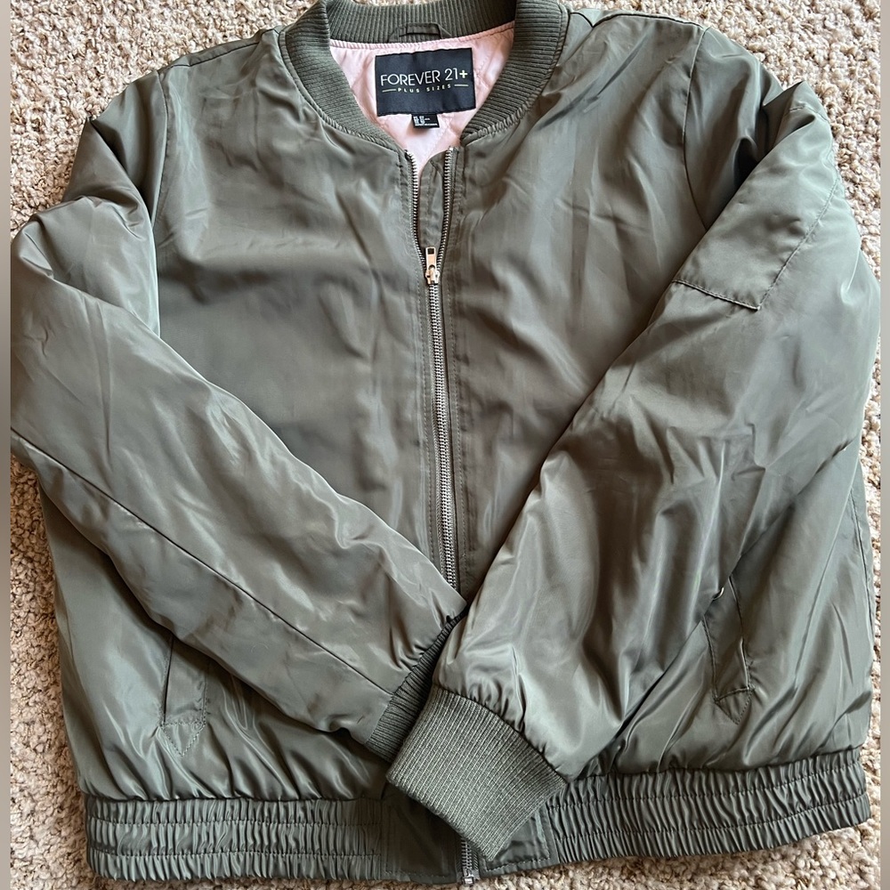 Forever 21+ Bomber Jacket